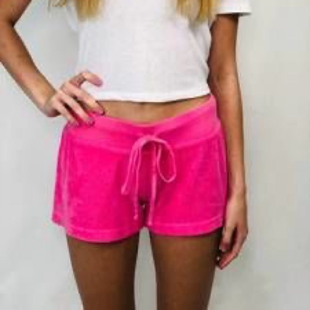 Hard Tail Forever Shorts Hot Pink Size 7-14